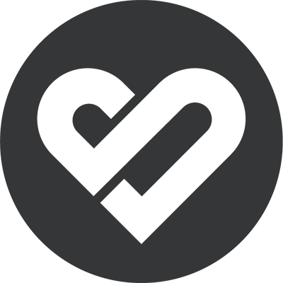 Silver Icing Heart Logo